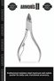 Professional Stainless Steel Manicure Cuticle Nipper Daily Care Functional Utensil Complementary Part