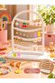 4-Tier Earring Stand – Plastic Earring Organizer, Desktop Jewelry Organizer, and Earring Display Hanger - 2