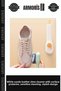 White Suede Nubuck Boots Shoe Cleaner with Chamber Surface Protector Gentle Cleaning Stylish Design