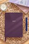 Smyth-2027 Weekly Agenda A5. Flexible Cover.Silver Gilded Edge-Purple - 7