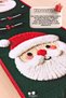 New Year Santa Claus Patterned Wire Fabric Ribbon 5 Meters – Steel Wire 3D Embossed Effect Voluminous Bow and Tree Decoration Ribbon - 7