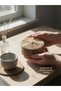 Set of 2 Natural Wicker Tea Cup Coasters 10 cm 2 Pieces