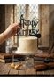 Harry Potter Themed Birthday Cake Decoration, Black Pla Cake Topper - 6