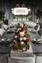 New Year Santa Claus Patterned Wire Fabric Ribbon 5 Meters – Steel Wire 3D Embossed Effect Voluminous Bow and Tree Decoration Ribbon - 6