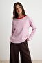 Lila Örme T-Shirt TWOAW27TS00027