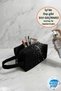 Handy Black Makeup / Hand Bag Stain-Resistant Waterproof Tb002