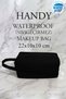 Handy Black Makeup / Hand Bag Stain-Resistant Waterproof Tb002 - 2