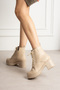 Nexa Lace-Up Thick Heeled Boots - 4