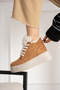 Frm-034 Fur Zipper Detail Boots - 4