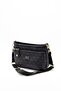 Black - Black Monogram Women's Crossbody Bag Sp1160 - 5