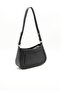 Black - Black Plain Women's Crossbody Bag Sp1132 - 4