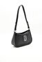 Black - Black Plain Women's Crossbody Bag Sp1132 - 2