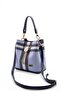 Blue - Navy Blue Plaid Women's Crossbody Bag Sp967 - 5