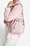 Burgundy - Bone Crow's Feet Plaid Women's Shoulder Bag Sp1137 - 2