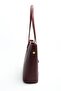 Burgundy - Burgundy Mini Rolax Women's Shoulder Bag Sp1243 - 3