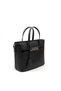 Black - Black Plain Women's Handbag Sp1185 - 4