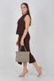 Beige - Beige Leather Women's Handbag Sp1237