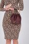 Burgundy - Burgundy Mini Rolax Women's Shoulder Bag Sp1248 - 2