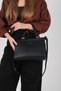 Silver & polo sp1237 women's handbag black - 3