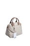 Beige - Sand Satin Women's Handbag Sp1216 - 4
