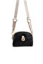 Black - Women's Crossbody Bag with S.Nut Logo Sp1144