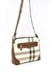 Cream - Tan Plaid Women's Crossbody Bag Sp364 - 4