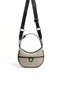 Black and White - Black Straw Women's Shoulder Bag Sp1194 - 6