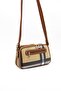 Beige - Tan Plaid Women's Crossbody Bag Sp899 - 5