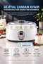 Touch Row-07 Yogurt Making Machine with Digital Timer and 7 Glass Jars - 3