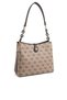 Koyubej - Brown Monogram Women's Shoulder Bag Sp974 - 5