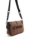 Karamel - Brown Honeycomb Women's Crossbody Bag Sp1182 - 4