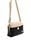 Black - Women's Crossbody Bag with S.Nut Logo Sp623 - 3
