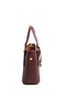 Burgundy - Burgundy Mini Rolax Women's Shoulder Bag Sp1244 - 3