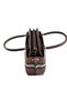 Dark Brown - Brown Plaid Women's Handbag Sp826 - 5