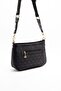 Black - Black Monogram Women's Crossbody Bag Sp1160 - 4