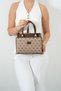 Koyubej - Brown Monogram Women's Handbag Sp826 - 2
