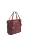 Burgundy - Burgundy Mini Rolax Women's Shoulder Bag Sp1244 - 2