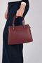 Burgundy - Burgundy Leather Women's Handbag Sp1233 - 4