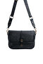 Black - Women's Crossbody Bag with Black Logo Sp1182