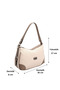 Beige - Latte Petek Women's Shoulder Bag Sp1269 - 2