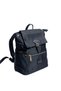 Black - Black Satin Women's Backpack Sp1210 - 2