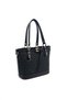 Black - Black Monogram Women's Handbag Sp1155 - 4