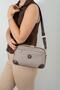 Coffee Yellow - Brown Plaid Line Square Women's Crossbody Bag Sp1094