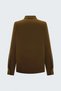 Patterned Classic Shirt - Brown - 4