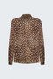 Patterned Classic Shirt - Brown - 4