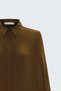 Patterned Classic Shirt - Brown - 3