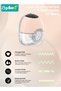 Wearable Breast Pump, Electric Breast Pump, Portable Hands-Free Breast Pump, Milk Collector with 30-Piece Breast Milk Bags & Storage Bag, 4 Modes & 12 Levels, Leak-Proof and Ultra-Quiet - 2
