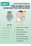 Wearable Breast Pump, Electric Breast Pump, Portable Hands-Free Breast Pump, Milk Collector with 30-Piece Breast Milk Bags & Storage Bag, 4 Modes & 12 Levels, Leak-Proof and Ultra-Quiet - 4