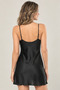 Women's Home Wear Thin Strap Satin Nightgown - Comfortable and Simple Design - 3