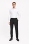 Men's Black Side Pocket Basic Comfort Fit Flexible Trousers 1003255005